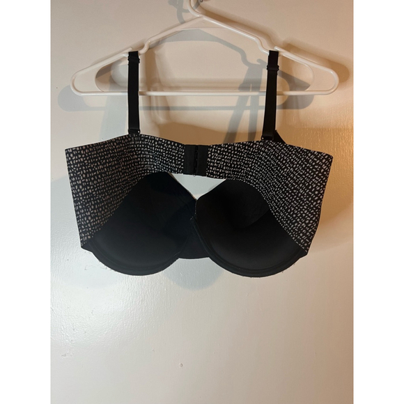 Women's Adrienne Vittadini Bra Size 40D Black - Picture 2 of 3